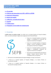 Newsletter SEP y SEPB - Sociedad Española de Psiquiatría
