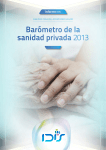 Barómetro de la sanidad privada 2013