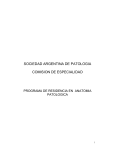 SOCIEDAD ARGENTINA DE PATOLOGIA COMISION DE