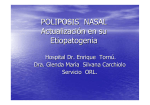 Poliposis Nasal - Servicio de Otorrinolaringologia del Hopital E. Tornu