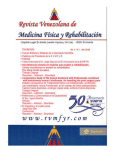 Rev. Venez. Medicina Física y Rehabilitación Vol 1 N° 1 2012