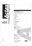 Revista Actas de la Fundació Puigvert, Diciembre 2012