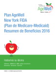 Plan AgeWell New York FIDA (Plan de Medicare