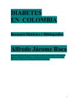 DIABETES EN COLOMBIA Alfredo Jácome Roca