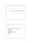 Tema 3: Los sistemas sanitarios