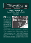 Origen y desarrollo del Hospital Universitario de Puebla