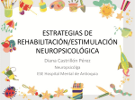 estrategias de rehabilitación/estimulación neuropsicológica