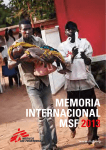 MEMORIA INTERNACIONAL MSF 2013