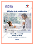 SIDRA Servicio de Salud Coquimbo Manual Operacional de