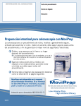 MoviPrep Preparation Instructions | Spanish