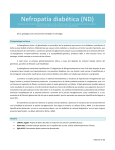 Nefropatía diabética (ND)