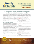 F2F Medical Home Spanish.indd