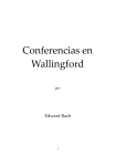 Conferencias en Wallingford