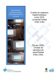 Comité de vigilancia Epidemiológica Junio 2016. Localidad Rafael