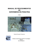manual de procedimientos de enfermeria en pediatria