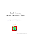 Boletín Fármacos: Agencias Reguladoras y