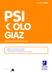 Psikologiaz OCTUBRE 2015 - Colegio Oficial de Psicología de Bizkaia