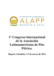 1º Congreso Internacional de la Asociación Latinoamericana de
