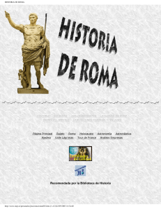 historia de roma