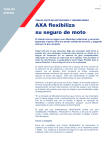 AXA flexibiliza el seguro de moto