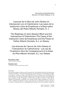 teorías de Dewey - OJS @ Queen`s University