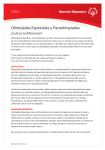 Olimpiadas Especiales y Paraolimpiadas