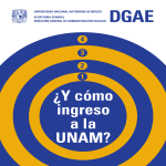 ingreso a la UNAM