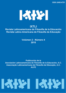 Imprima este artículo - IXTLI: Revista Latinoamericana de Filosofía