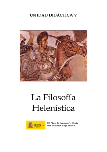 La Filosofía Helenística