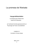 La promesa de Warisata sin cv - Dissertationen Online an der FU