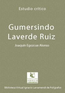 gumersindo laverde ruiz - Fundación Ignacio Larramendi
