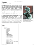 Filosofía - Wikipedia, la enciclopedia libre