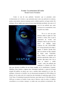 Avatar: la estructura del mito