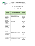 Colegio La Salle Envigado PLANEACIÓN FAMILIAR Grado 4