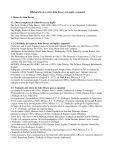 Bibliografia de e sobre John Dewey, em inglês e espanhol 1. Obras