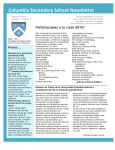 Newsletter Spring-PRIMAVERA 2015 ESPANOL
