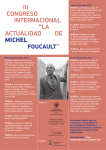 iii congreso internacional “la actualidad de michel