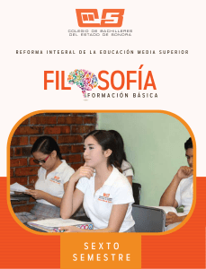 SEXTO SEMESTRE - Colegio de Bachilleres del Estado de Sonora