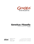 GeneXus: Filosofía