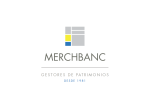 Presentación del Grupo Financiero Merchbanc Constituido en 1981