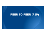 PEER TO PEER (P2P)
