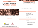 iv congreso colombiano de lógica, epistemología y filosofía de la