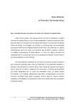 Nota Editorial: A Francisco Fernández Buey
