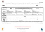 ELECCIÓN DE MODALIDAD Y MATERIAS OPTATIVAS PARA 1º DE