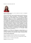 Resumen CV Alice Andrea Cortés, PhD Directora