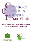 Información en PDF - Centro de Ciencias Religiosas "San Martín"