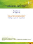 Ciclo Escolar 2012-2013 A - Portal de Académicos del IEMS