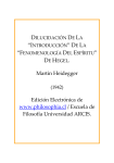 Martin Heidegger Edición Electrónica de www.philosophia.cl