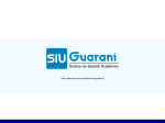 Presentación Guaraní - Licenciatura y Tecnicatura Superior en