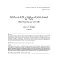 La influencia de Sören Kierkegaard en la teología de Karl Barth